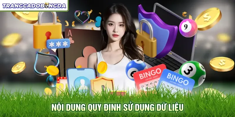 Nội dung quy định sử dụng dữ liệu